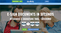 Desktop Screenshot of docverify.com